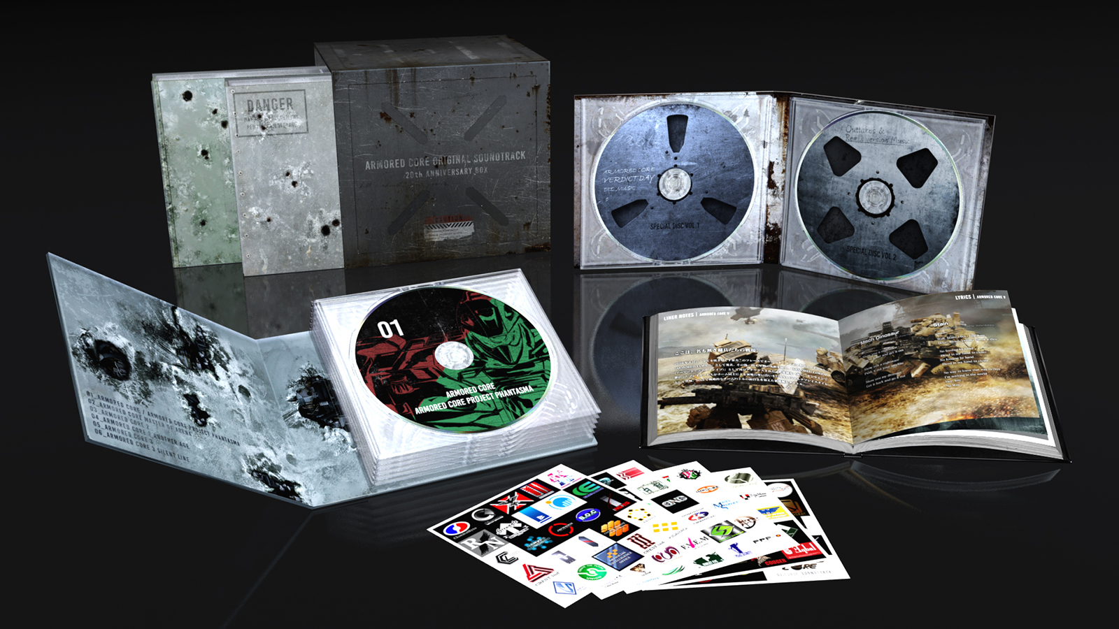 ARMORED CORE ORIGINAL SOUNDTRACK 20th ANNIVERSARY BOX』発売決定の